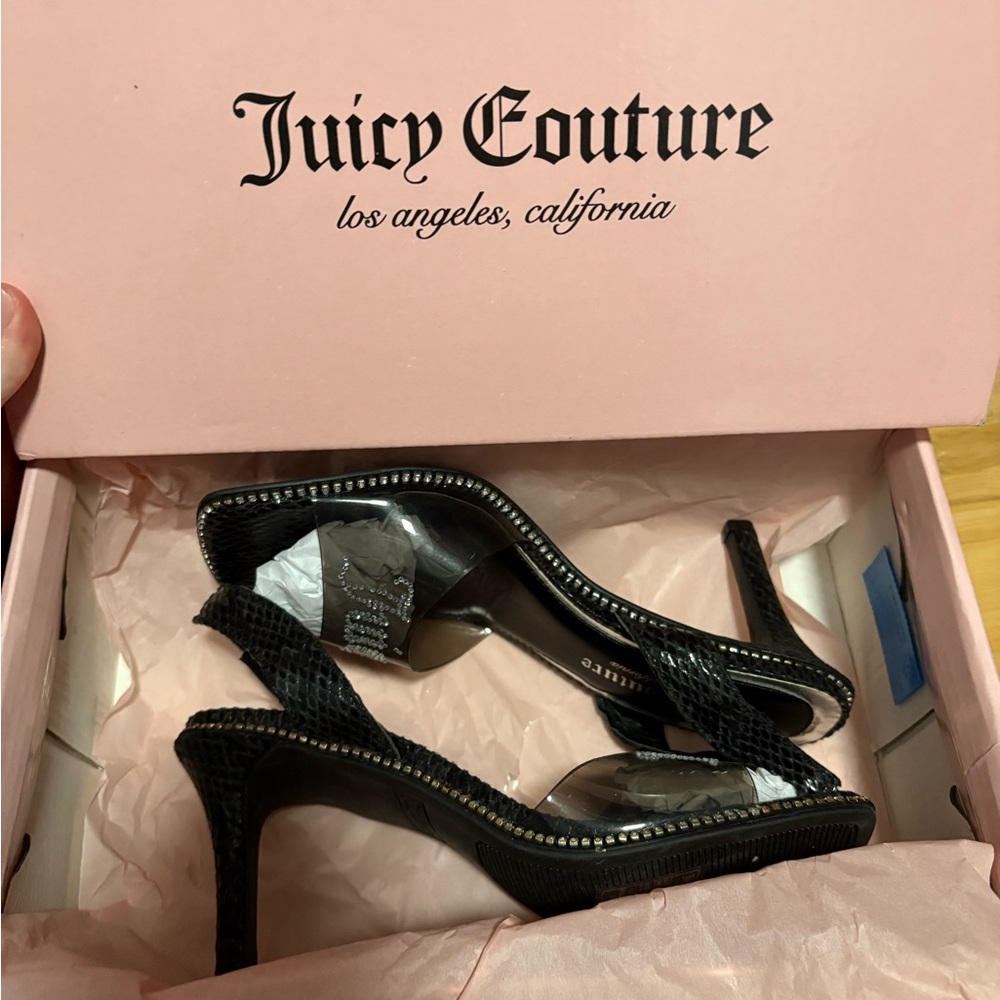 Juicy Couture Black Heels